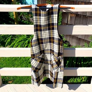 Connie Sage Inc 1960’s Vintage Plaid Girl’s Jumper